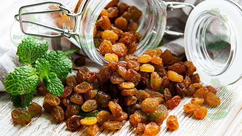 فروش کشمش تیزابی طلایی بی دانه